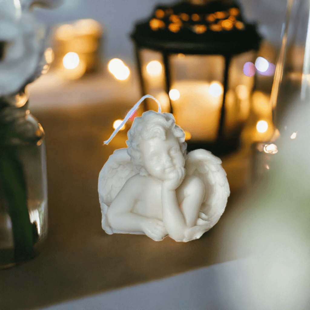 Angel Soy Wax Candle - Handcrafted Decorative Gift for Home and Soul, Perfect for Relaxation and christmas