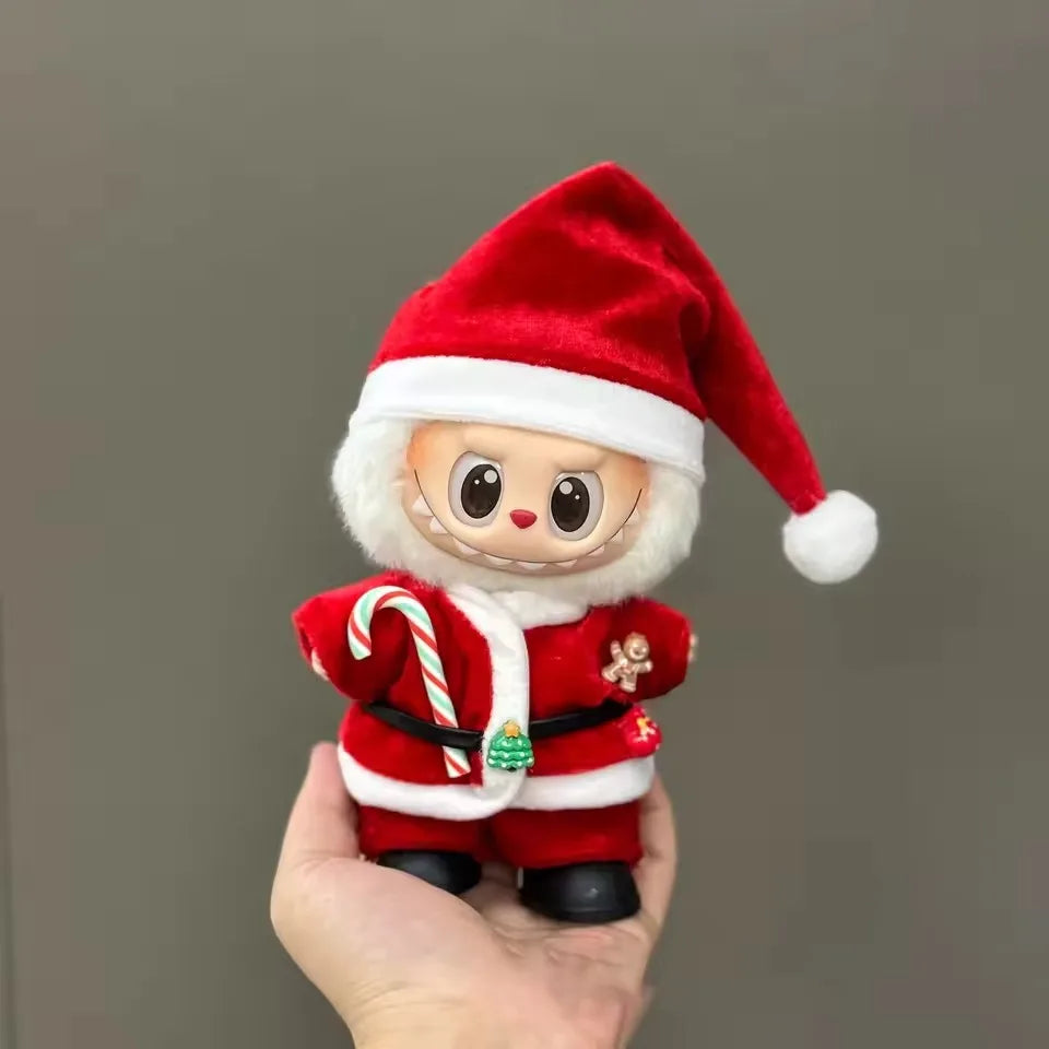 New Doll Clothes Pendant Set, For LABUBU Halloween Set,DIY Doll Accessories, Fun and Cute Baby Clothes, Christmas Gifts.