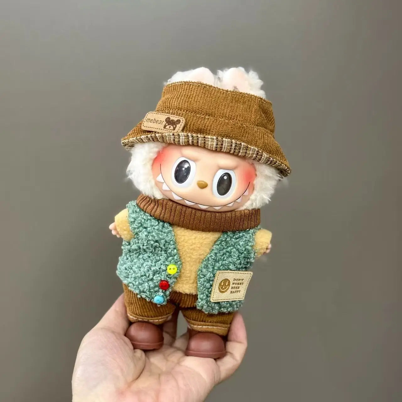 New Doll Clothes Pendant Set, For LABUBU Halloween Set,DIY Doll Accessories, Fun and Cute Baby Clothes, Christmas Gifts.