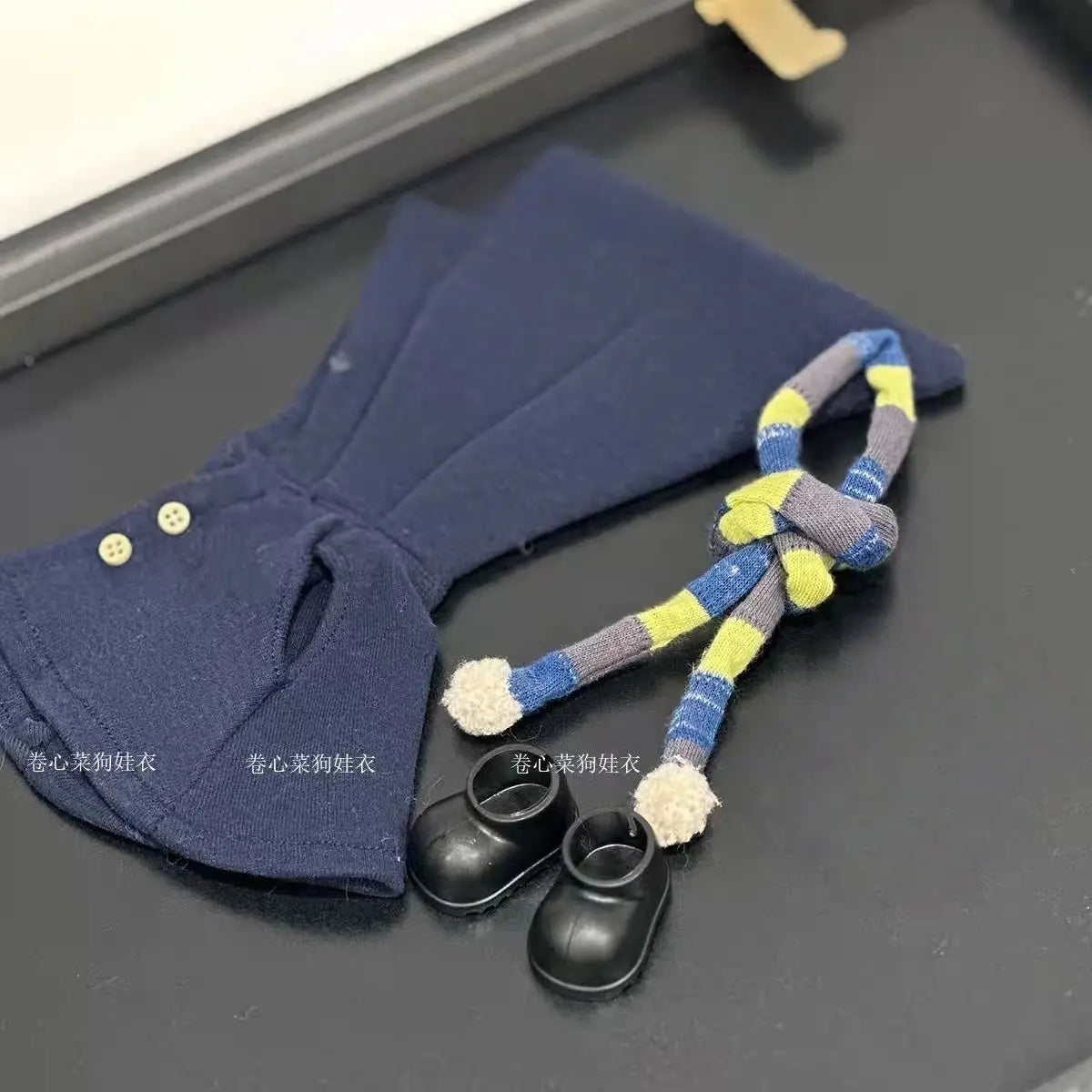 Harry Potter Series Labubu V1V2V3 Cute Cloak Clothes Magic Book Miniature Props Labubu Halloween Clothes Christmas Clothes