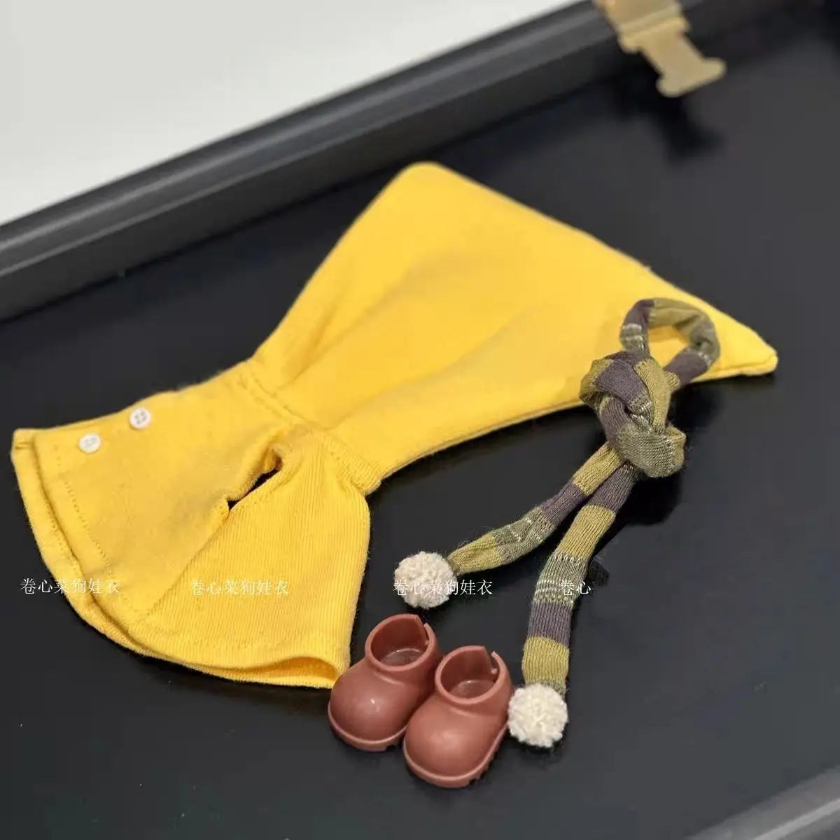 Harry Potter Series Labubu V1V2V3 Cute Cloak Clothes Magic Book Miniature Props Labubu Halloween Clothes Christmas Clothes